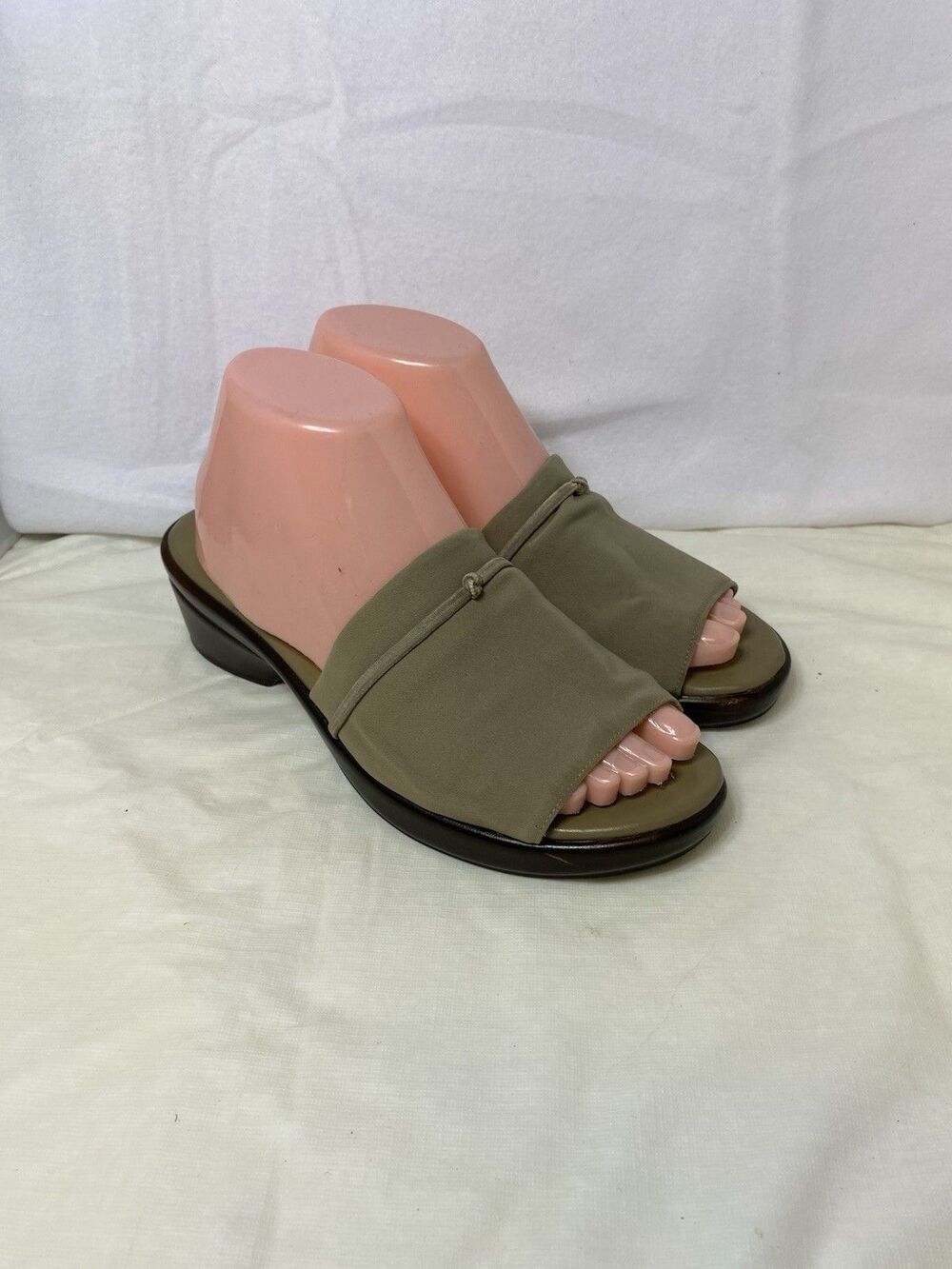 Red Wing Women Shoes Tan Size 7.5B Slide Sandal Slide Slip On Knot Slide